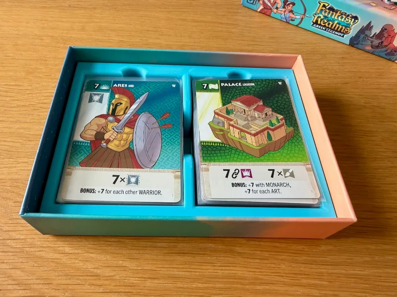 Fantasy Realms - Greek Legends Insert (Sleeved)