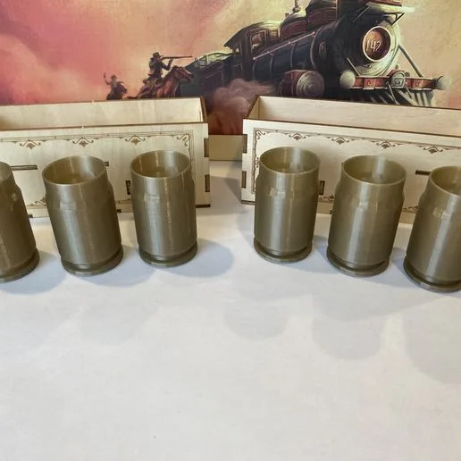 Bullet Shell Token Holders for Western Legends Big Box Insert