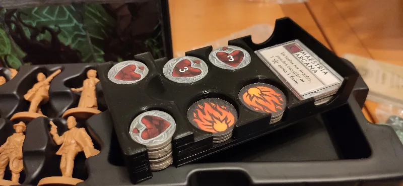 Bandeja superior de tokens de Cthulhu death may die T1