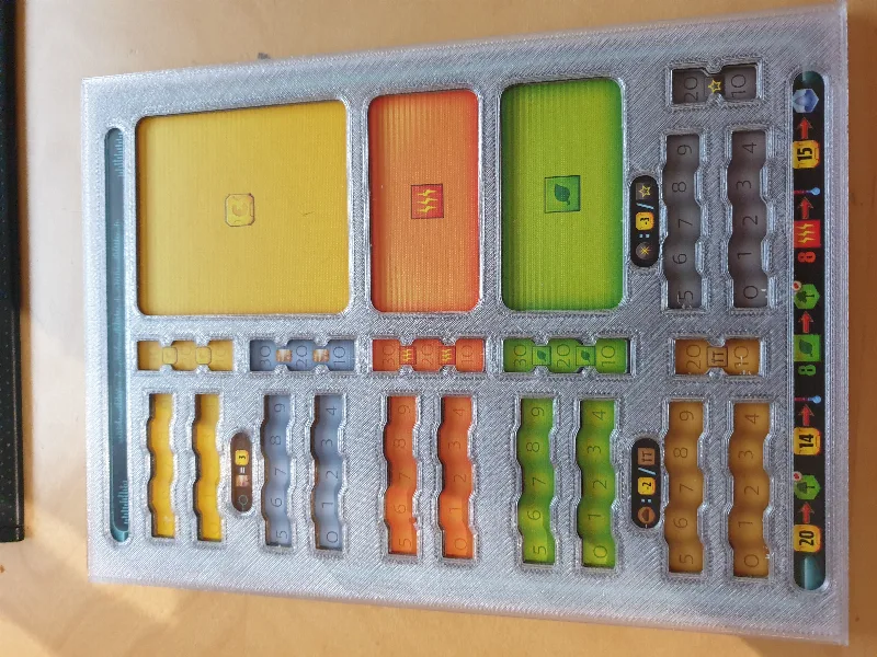 Terraforming Mars: Ares Expedition Player Board Overlay (fully enclosed)