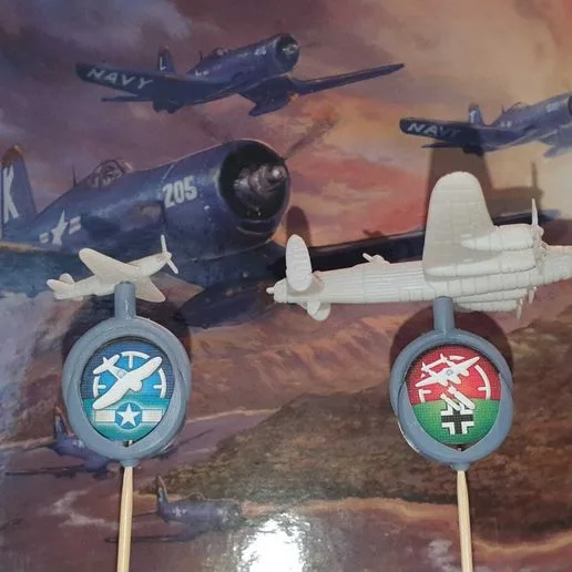 Memoir'44 New Flight Plan Double Token Stand Adapter