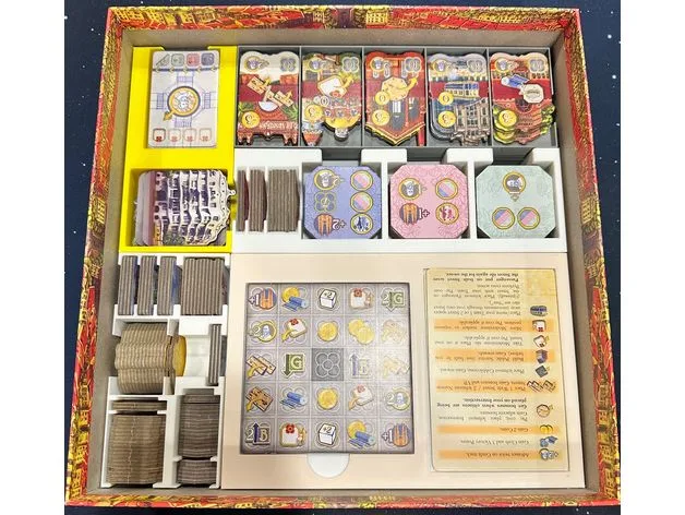 Barcelona Boardgame Insert + PASSEIG EXPANSION and PROMOS