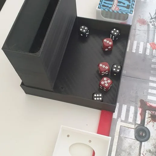 zom zombicide track with dice tower