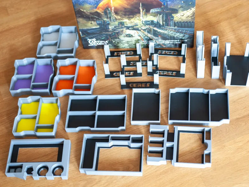 Ceres Boardgame Insert Organizer
