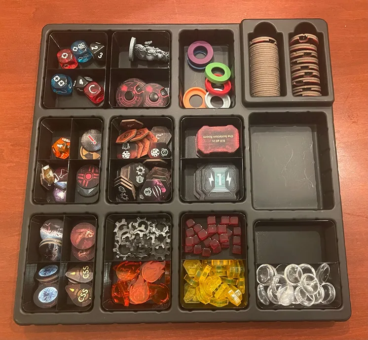 Nemesis Lockdown insert trays