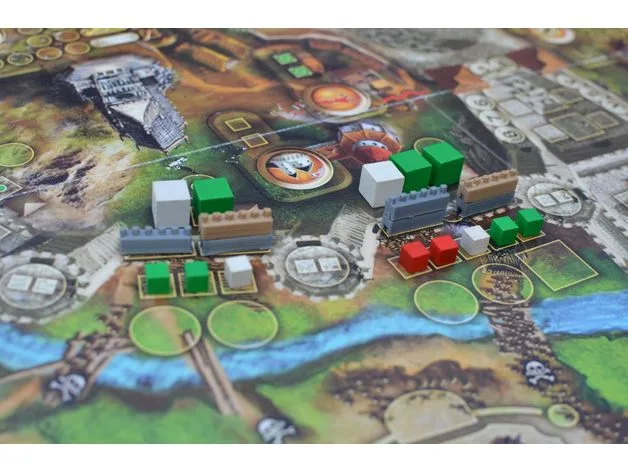 Stronghold Walls - Boardgame component