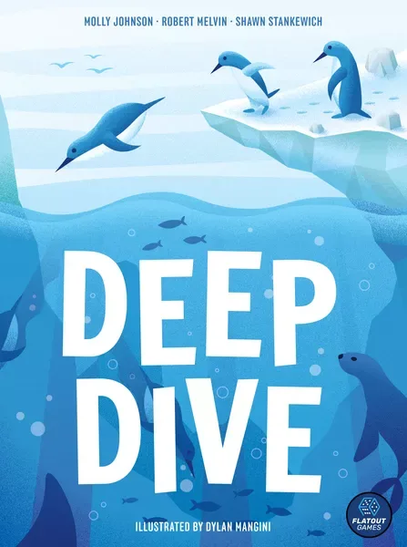 Deep Dive Penguin Meeple