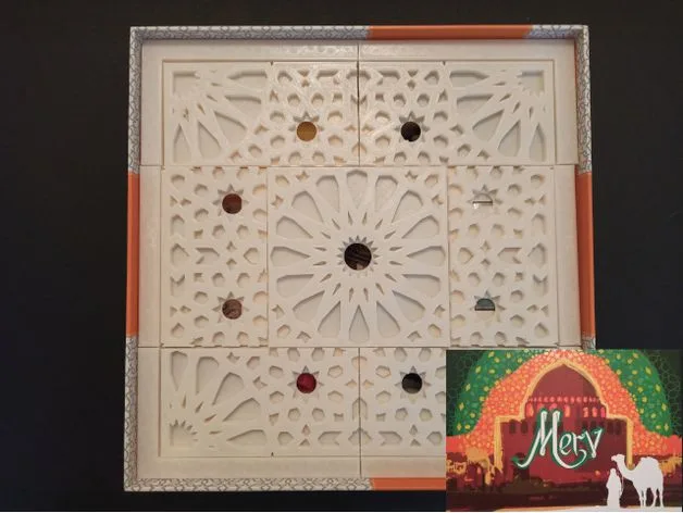 Merv: The Heart of the Silk Road - Board Game Insert