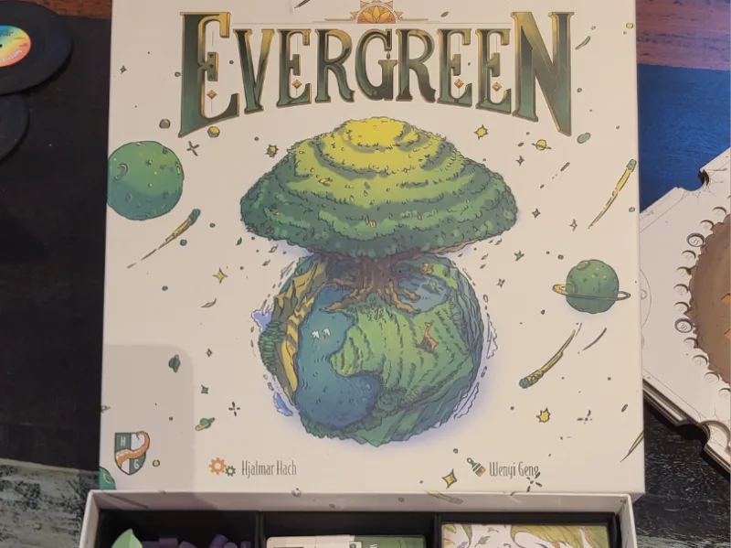 Evergreen, organizer (board game + expansions)