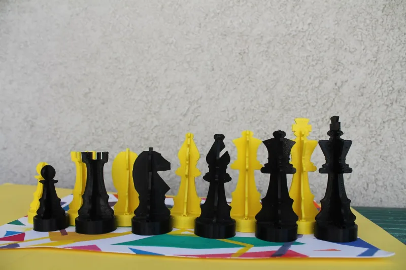 Chess Bike Puzzle Gift Kit Card