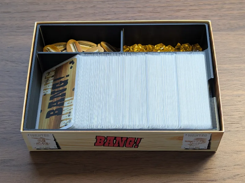 BANG! Card Game Box Insert