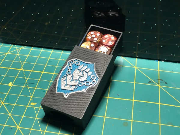 Necromunda 16mm Dice Box - Orlock // None Emblem