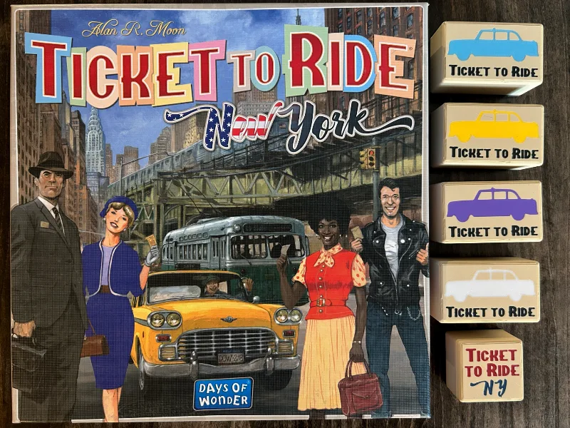 Ticket to Ride New York Boxes