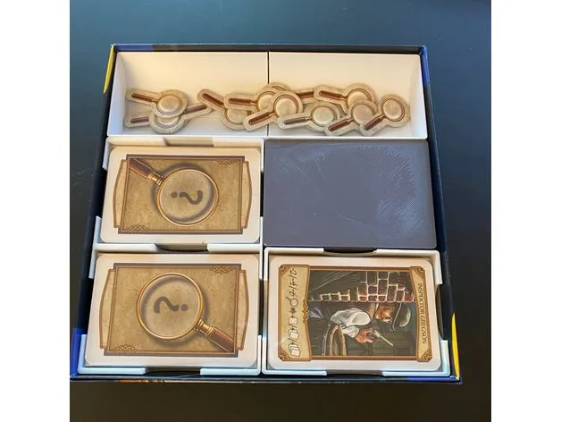 Insert/organizer for Holmes: Sherlock gegen Moriarty (Holmes: Sherlock & Mycroft)