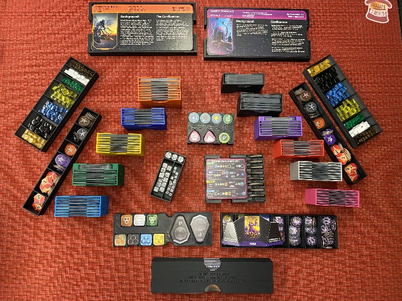 Sidereal Confluence (remastered edition) + Bifurcation Expansion Insert/Organizer