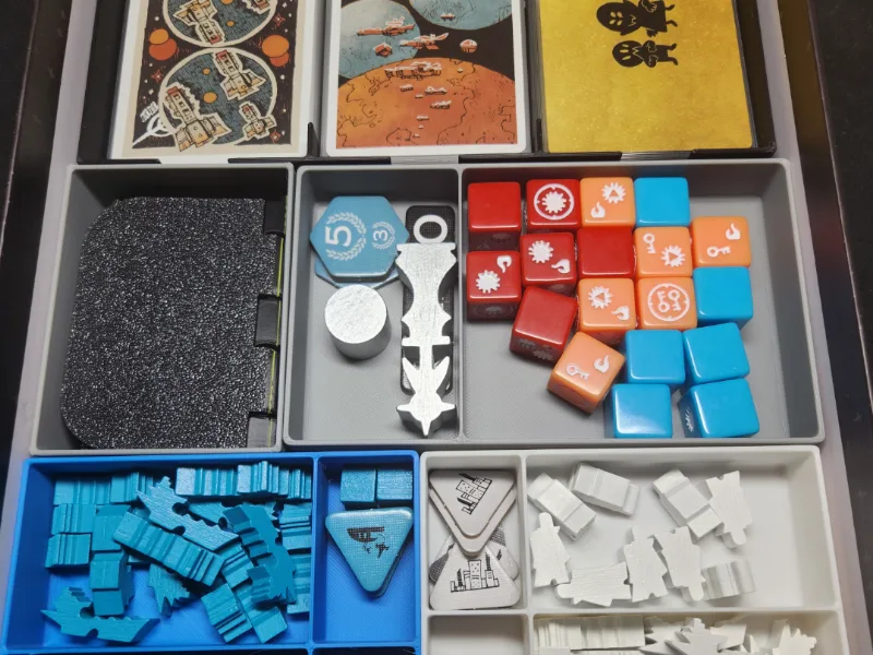 Arcs board game insert
