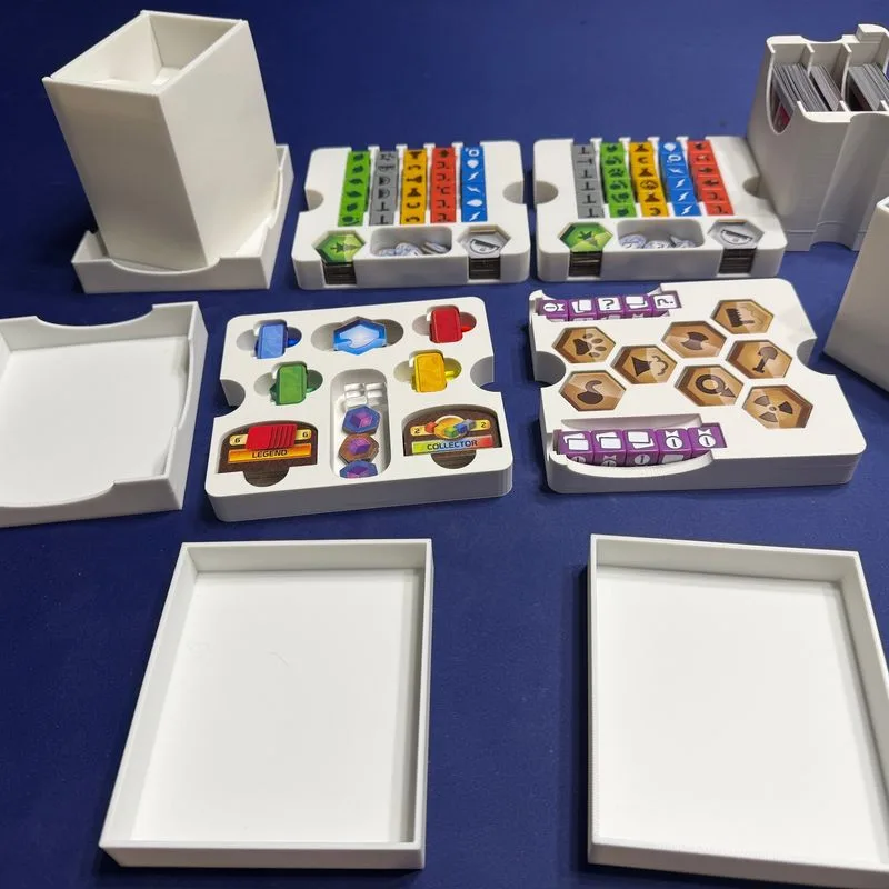 Terraforming Mars: The Dice Game Insert With Included Dice Tray - Now Holds Expansion!