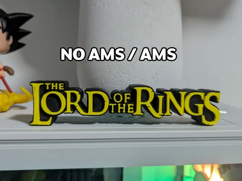 The Lord Of The Rings Logo / Sign (No AMS/AMS)