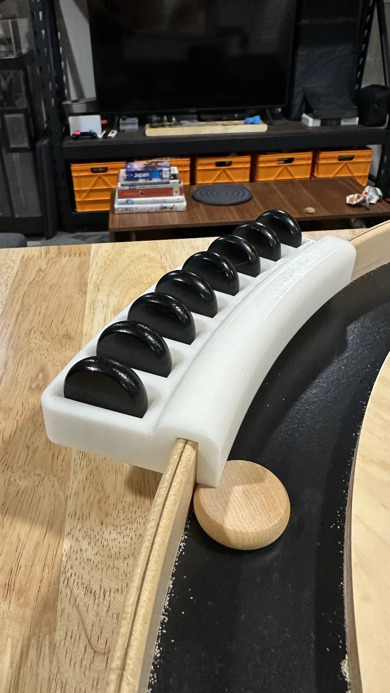 Crokinole Disk and 20's Holder
