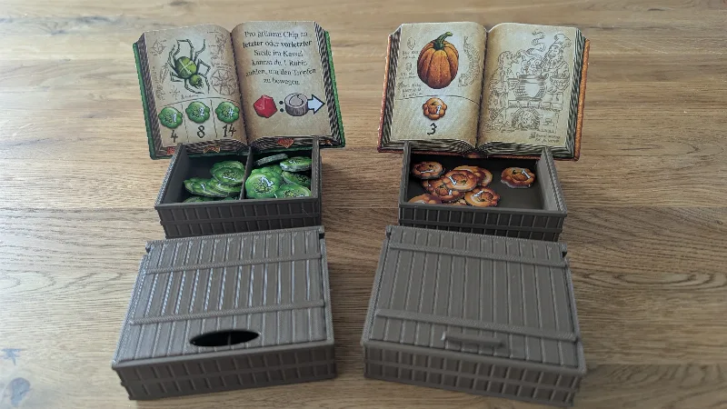 Quacks of Quedlinburg boxes/ organizer / storage