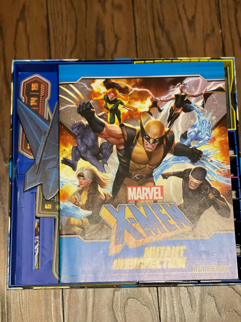 X-Men Mutant Insurrection Insert