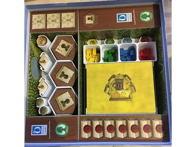 Queen's Architect - Organizer/inlay