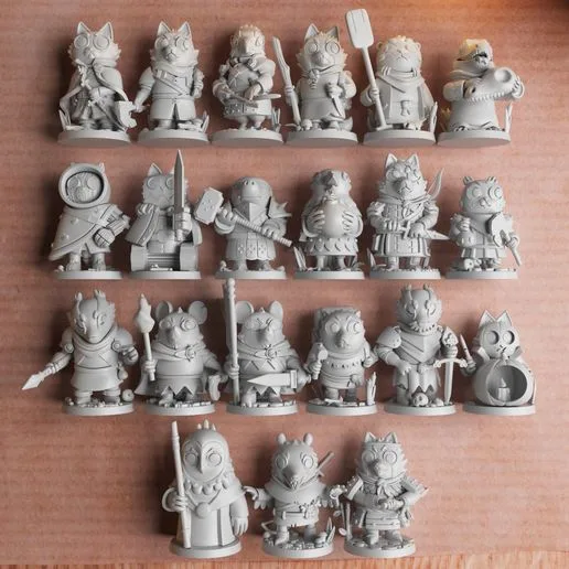 All Root Boardgame Figure in One Mega Pack