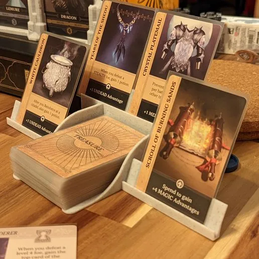 Return to Dark Tower - 4-card & 3-card Treasure Card Holder and Display