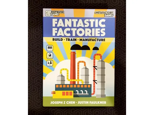 Fantastic Factories + Manufactions + Subterfuge Insert/Organizer