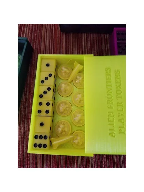 Token Boxes for use with Alien Frontiers