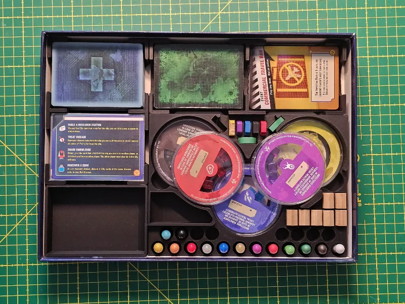Pandemic + On The Brink Box Organization Insert
