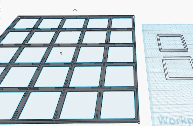Board overlay grid for Captain Flip