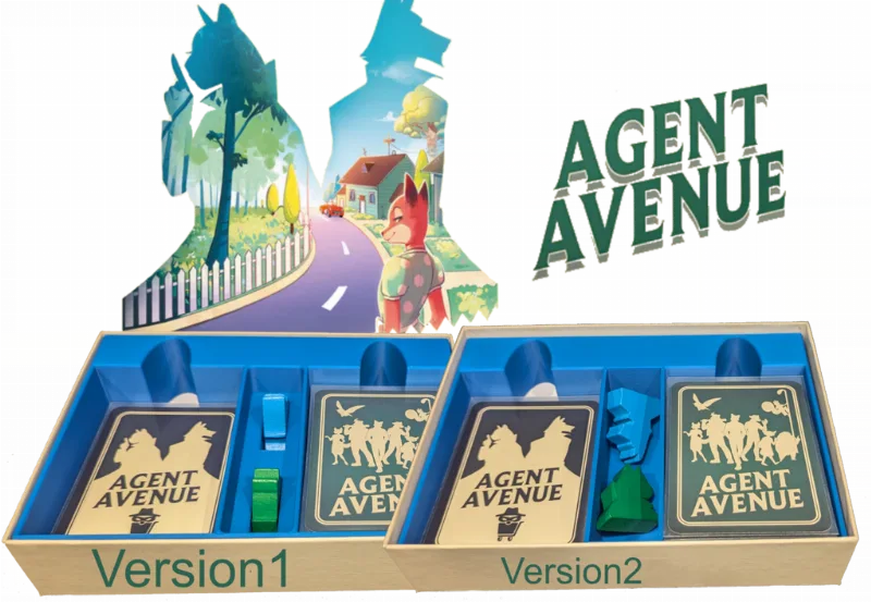 Agent Avenue Inlay for Sleeved Cards(Kartenhüllen)