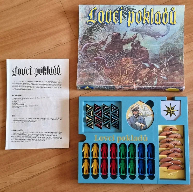 Lovci pokladů / Treasure Hunters - insert (Retro version)
