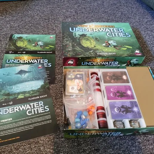 Underwater Cities inserts and submarines