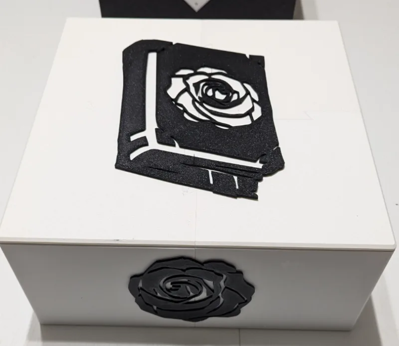 Black Rose Wars Spell Storage Box (Kallax Fit)