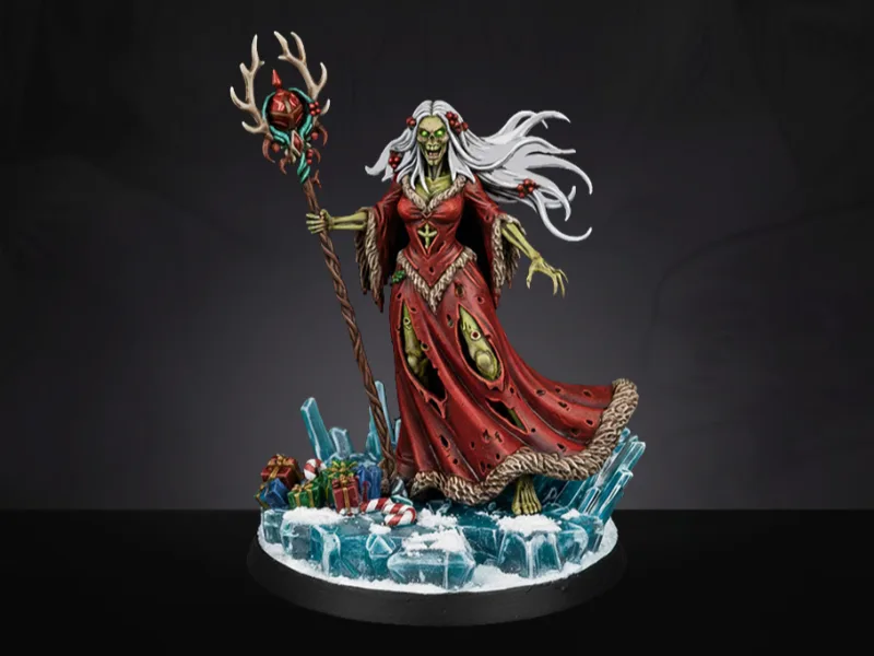 Winter Witch  - Miniature - Zombicide / D&D