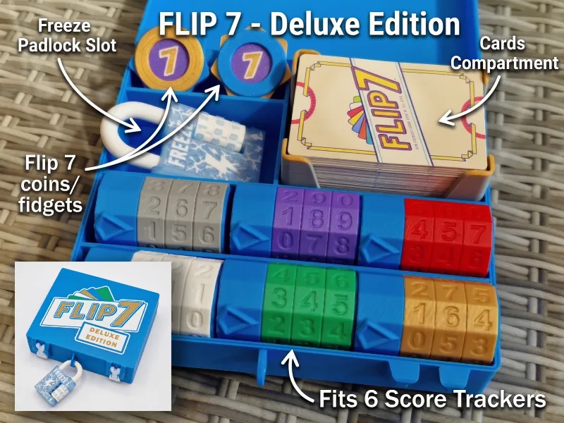 Flip 7 Deluxe Edition (Fits All Accessories)