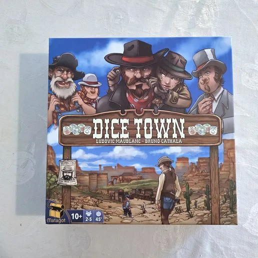 Dice Town 3D Print Insert/Organizer