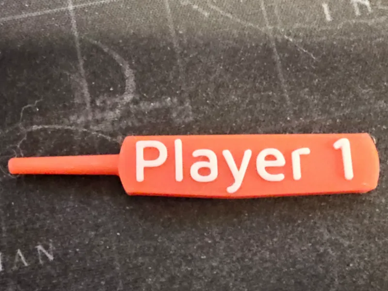 Personalized Cribbage Pegs (improved)