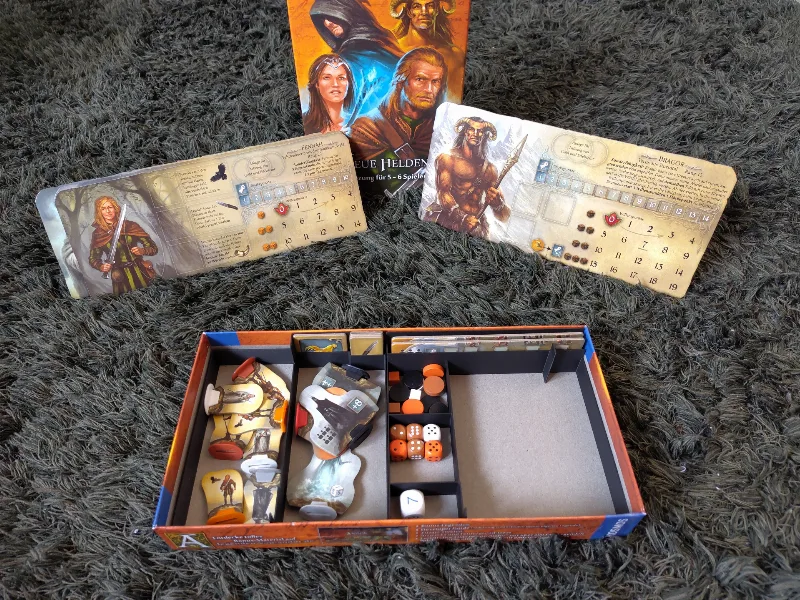 The Legends of Andor - New Heroes Inlay