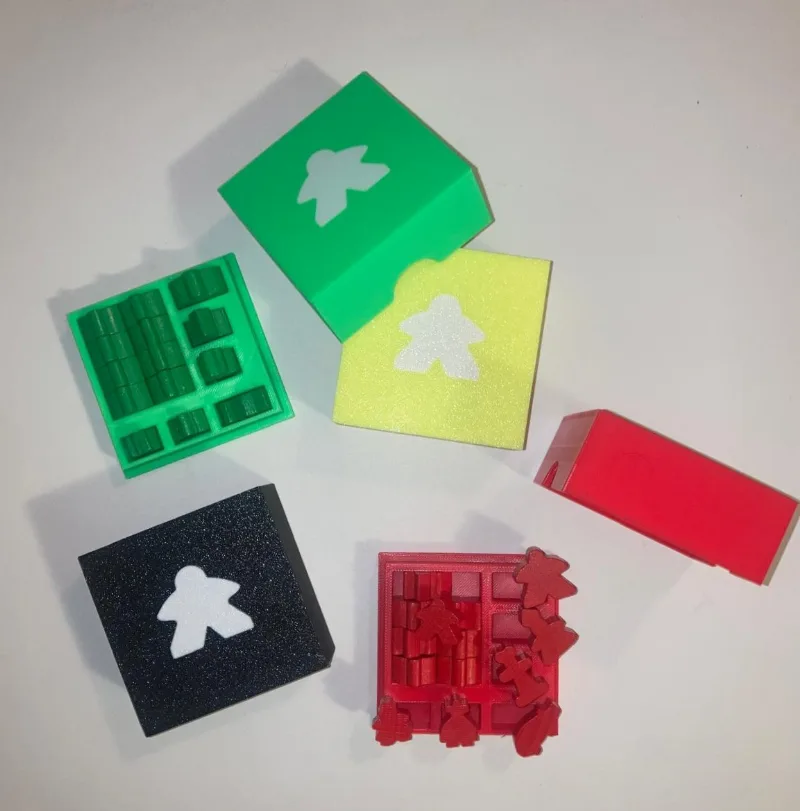 Meeple Case Box - Carcassonne Big Box