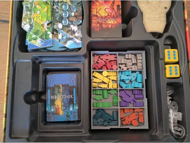 Atlantis Rising SE - Resources and Characters Inlay