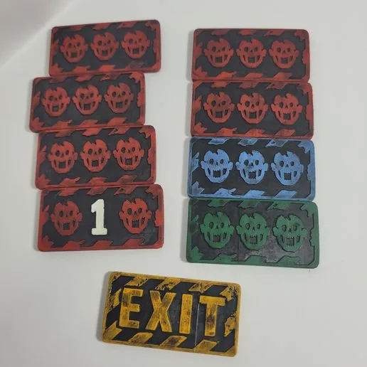 Token (Zombie Spawn and Exit) - Zombicide - Modern Board Game -  (Pre-Supported)