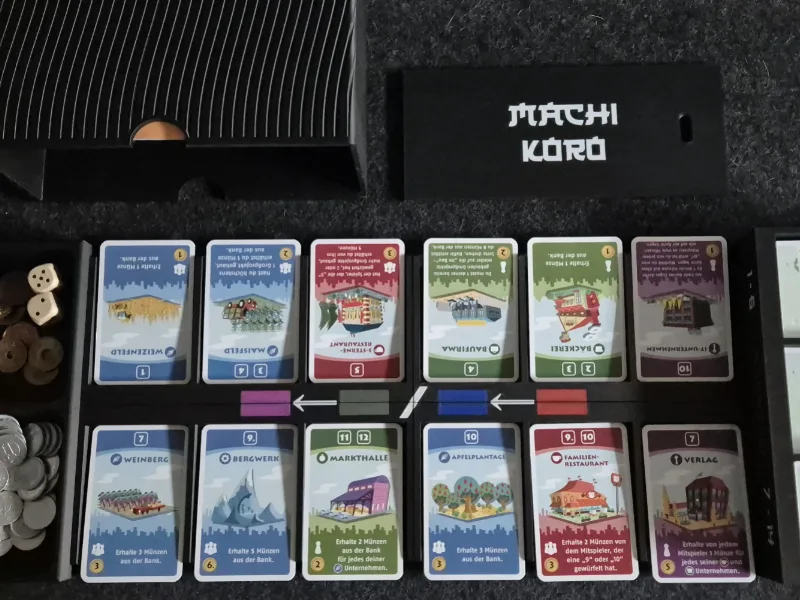 Machi Koro Set Box Transport