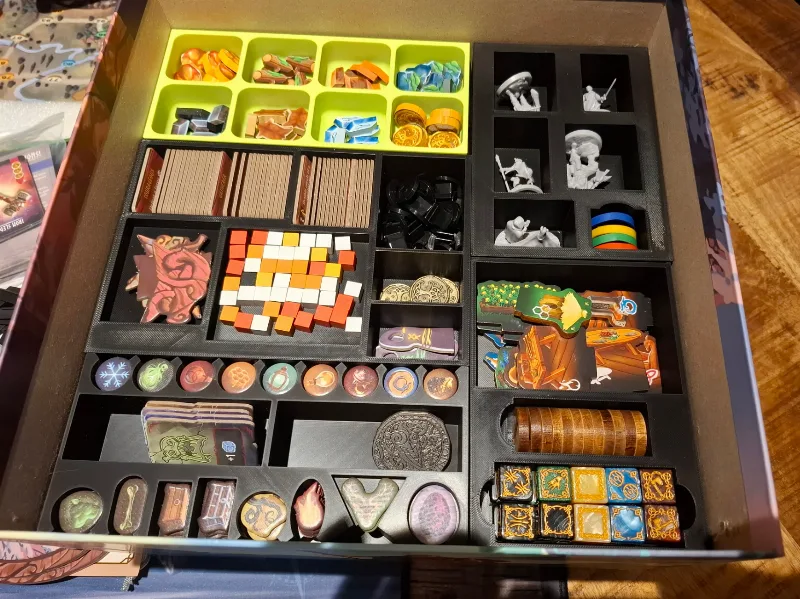 Valheim: The Board Game - Organizer/Insert (Remix)