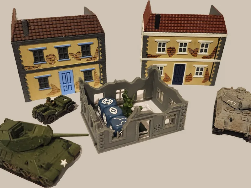 Ruined House – Company of Heroes Board Game
