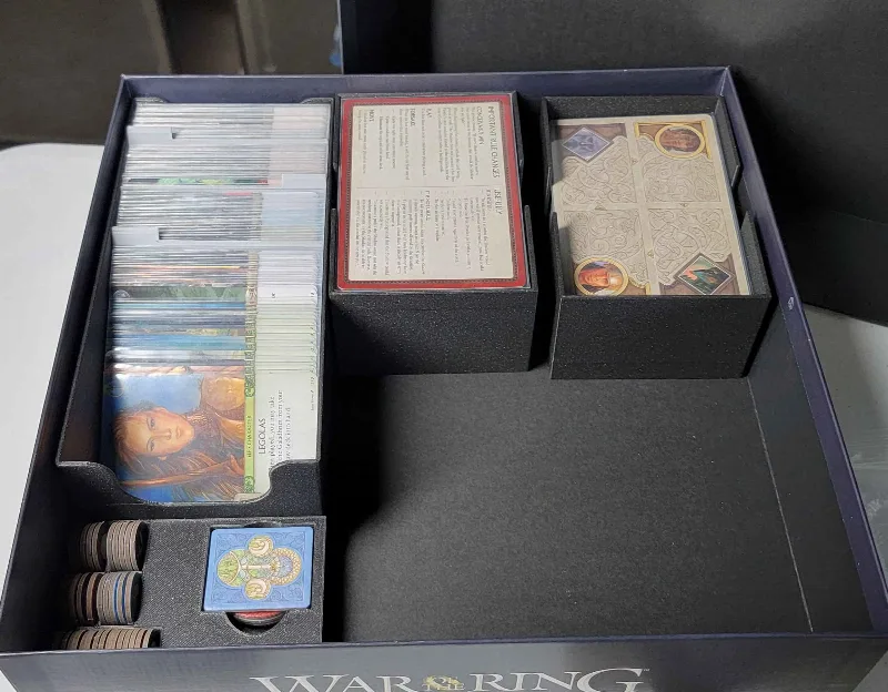 War of the Ring: The Card Game Organizer (Supports Against the Shadow)