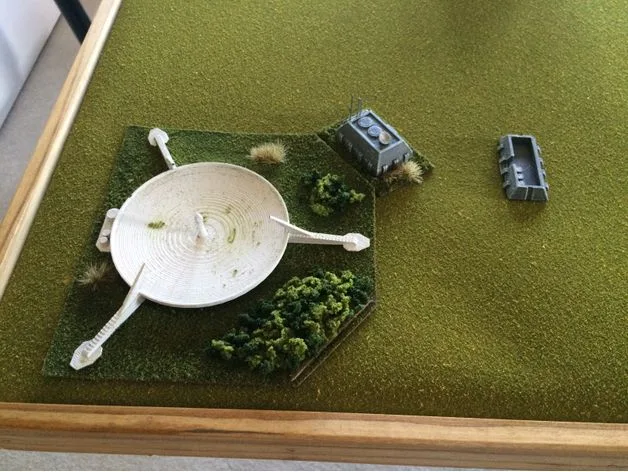 Star Wars X-wing: Imperial radar dish