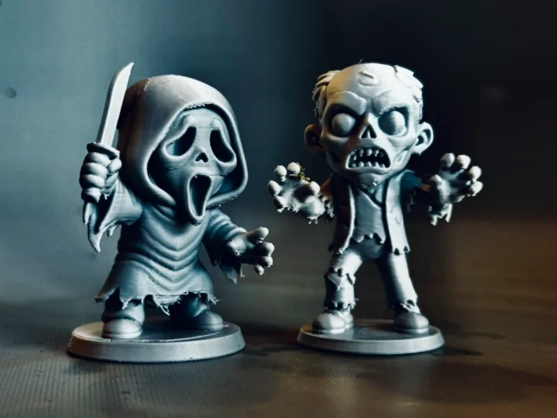 Mini Monsters chess set - Chibi horror edition